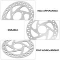 thumbnail image 2 of FRCOLOR Motocross Brake Part Durable Motorcycle Disc Brake Rotor Professional Motocross Accessories (Silver),5.47"X5.47"X0.08", 2 of 4