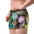 thumbnail image 3 of Wukai Easter Egg1 Print Men’s Underwear Breathable Boxer Briefs,&nbsp;Moisture Wicking & Breathable-X-Large, 3 of 7
