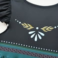 thumbnail image 4 of Girls Flutter Sleeve Casual Dresses Princess Merida/Anna Costume Kids Cartoon Dress, 4 of 7