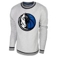 thumbnail image 2 of Men's Stadium Essentials Heather Gray Dallas Mavericks Club Level Pullover Sweatshirt, 2 of 3