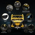 thumbnail image 3 of TROPOW 24 Volt Ride On Toys for Boys,2 Seater Ride on UTV Car,Licensed Can-Am Electric Off-Road Car,4WD Kids Truck w/Remote Control,2 * 24V 7AH Batteries,4 * 200W Motor,23" Large Seat,Yellow, 3 of 8