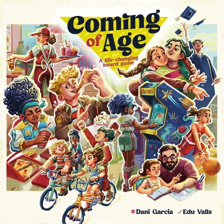 Coming of Age Strategy Board Game for Ages 14+, from Asmodee