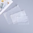 thumbnail image 5 of Bolsa con cremallera para cuaderno de hojas sueltas A5A6A7, bolsa de almacenamiento de PVC, bolsa para facturas, bolsa para guardar plantillas, bolsa para hojas sueltas, 5 of 5