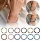thumbnail image 3 of Ruifaya Pulsera de cuentas naturales para mujer, pulseras elásticas ajustables con piedra de ojo de tigre, joyas elásticas con cuentas redondas, regalos de protección de yoga para ella, piedras insp, 3 of 7