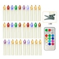 thumbnail image 1 of Velas LED sin Llama leyfeng 30 PCS con Control Remoto Multicolor, 1 of 8