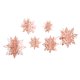 thumbnail image 1 of Advancent 1 Juego de adornos navideños de estilo Simple, adornos de copos de nieve para colgar en interiores, decoración de adornos para festivales para Kits de decoración para fiestas Rosado Advancent HA059996-02, 1 of 6