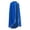 Blue Capes & Cloaks, variant on UTSJKR Unisex Velvet Stand‑Collared Full‑Length Cloak with Golden Trim for Medieval Wizard Witch Halloween Cosplay Stage Performance Costume Blue