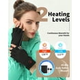 thumbnail image 4 of Guantes sin dedos térmicos y recargables para invierno, 4 of 8