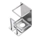 thumbnail image 1 of Wosthever Accesorios de baño de acero inoxidable sin perforaciones, taza para cepillo de dientes, soporte para taza de de montado Juegos de accesorios de baño, 1 of 6