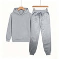 thumbnail image 5 of Two Piece Lounge Sets for Boys Long Sleeve Hooded Pullover Sweatshirt and Jogger Pants with Pockets Matching Sets Fall Winter Outfits, 5 of 10
