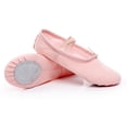 thumbnail image 3 of Sonducket 1 par de zapatos de práctica de baile de Ballet ajustables transpirables para mujer, zapatos de algodón antideslizantes para entrenamiento de Calzado Talla 34, 3 of 6