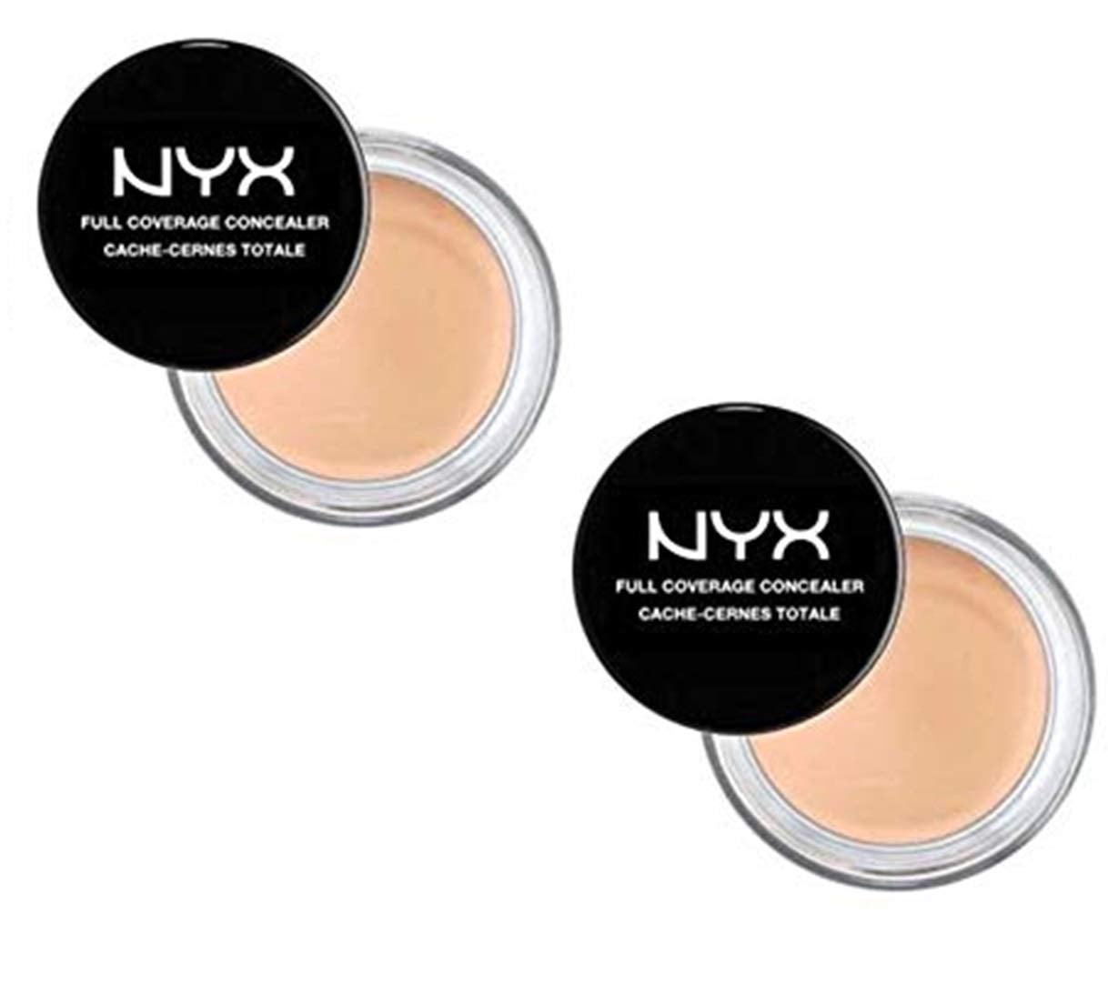 Pack of 2 NYX Full Coverage Concealer, Fresh Beige CJ06.3