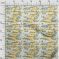 thumbnail image 3 of oneOone Velvet Yellow Fabric Beach Hawai Dress Material Fabric Print Fabric By The Yard 58 Inch Wide, 3 of 4