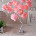 thumbnail image 1 of AMERTEER Rose Shaped Table Lamp Flower Rose Tree Decorative Light for Living Room Bedroom  White Tree, 1 of 7
