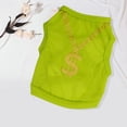 thumbnail image 4 of Frogued Pet Vest Soft Comfortable Sleeveless Small Dog T-shirt for Summer (Green,L), 4 of 13