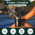 thumbnail image 2 of Nutrition On The Go Vanilla Whey Protein with Creatine – 15 Single-Serve Packets, 2 of 6