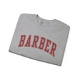 thumbnail image 3 of Barber Sweatshirt Gifts Crew Neck Shirt Long Sleeve Unisex, 3 of 7