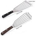 thumbnail image 4 of Kitchen Frying Spade Fish Turner Non-Slip Slotted Stainless Steel for Grilling, 4 of 5