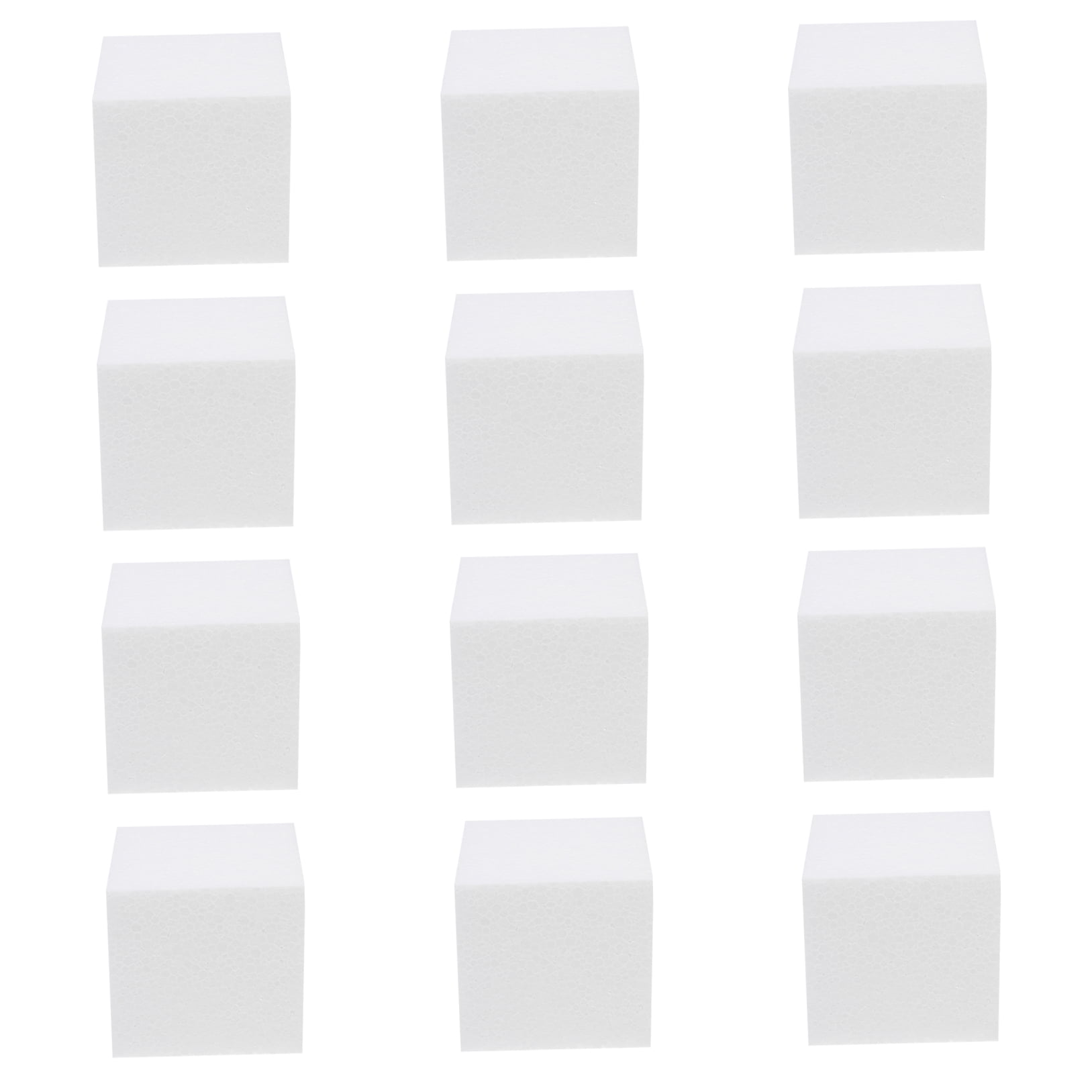 BESTYASH 20Pcs White Flower Arranging Foam Cushion Easy to Color for DIY Floral Projects