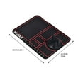 thumbnail image 3 of Viflosae Car Mounted Mobile Phone Stand Non-slip Pad Multifunctional Instrument Panel Support Navigation Rack Universal Storage Pad Deals on household supplies, 3 of 4