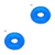thumbnail image 2 of sweethay Pet Chew Toy Training Squeak Ring Ball TPR Molar Sound Interactivo Juego Juguete, Azul, L azul L 2Conjunto, 2 of 6