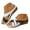 Black, variant on Dakaela Orthopedic Sandals for Women 2026 Wedge Platform Strappy Open Toe Summer Dressy Walking Slides Shoes with Arch Support Size 6-10 Black
