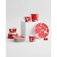 thumbnail image 4 of MARIMEKKO - Unikko Oiva Stoneware Plate Red Poppy, 4 of 4