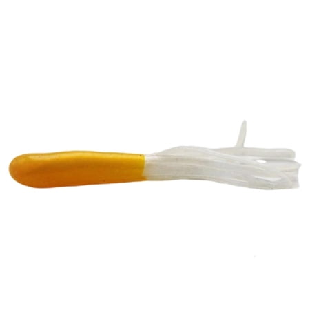 Yihuala 100lots Flexible Soft Tube Lures Realistic Swimming Action Tube Baits for Precisions Casting In Saltwater