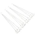 thumbnail image 3 of HLONK Iron Basket Chain Plant Hangers (4 Count), 3 of 8
