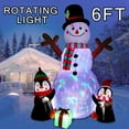 thumbnail image 3 of Inflable Muñeco de nieve de Navidad Colco 1,8 metros con luces, 3 of 7