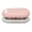 Pink, variant on Rupoun Manual 3 Hole Puncher DIY Mini Handheld Paper Punch Loose Leaf Punching Machine for Home Dorm Office Desks, Green. Portable ABS & Iron Crafting Accessory. (3.94 inches / 10.0 cm)