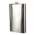 thumbnail image 4 of Aursykel Stainless Steel Flask 64 Ounce Portable Water Wine Liquor Bottle Screw Cap Leak Proof Long Lasting Seamless Hip Bottle for Whiskey Vodka Outdoor Camping Hiking, 4 of 8