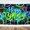 A01greenblue, variant on Neon Birthday Backdrop Graffiti Brick Wall Funny Colorful Painting Happy Birthday Background Women Men Birthday Party Decorations Banner Photo Booth Props