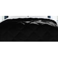 thumbnail image 2 of Pointehaven Down Alternative Quilted Black Comforter, Full/Queen, 2 of 2