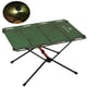 thumbnail image 5 of FLhrweasw Mesa Camping Mesa Camping Plegable Ligera Barbacoa en La Playa (verde Militar), 5 of 9