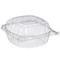 Dart C53PST1 ClearSeal 13.8 oz OPS Hinged Container, One-Piece ...