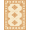 Champagne Cream Tan, Pattern 4, variant on ODIKA Bold Patchwork Block Motif Border Abstract Inspired Cow Spotted Refined for Home Office, Gaming Room, Under Desk, Non-Slip Chair-Friendly