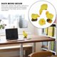 thumbnail image 3 of Garden Ornaments Outdoor Resin Landscape Adornment for Garden Yellow Charming Duck Shape Decorative 4Pcs Set, 3 of 4