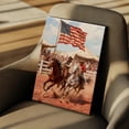 thumbnail image 7 of American Flag Canvas Wall Art - 4th of July Patriotic Canvas Print, Vintage Landscape Artwork Rustic Oil Paintings for Living Room Bedroom Study Home Office Decor, Gifts for man, 7 of 7