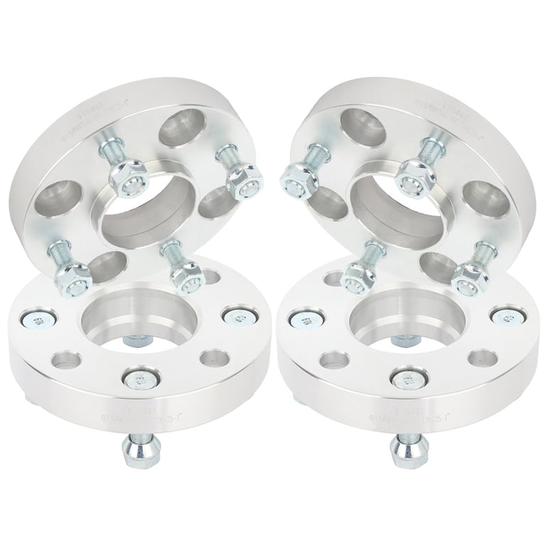 ECCPP 1" 25mm Hubcentric Wheel Spacers - 5x4.5 (5x114.3mm) 5-Lug, M12x1.25, For Infiniti & Nissan