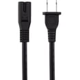 thumbnail image 5 of Cable Matters 2 Pack 2 Prong TV Power Cord 15 ft, UL Listed AC Power Cord Compatible with Samsung LG Sony Insignia TCL Sharp Toshiba Hisense TV PS4 PS5, Non Polarized (NEMA 1-15P to IEC C7) - 15 Feet, 5 of 5
