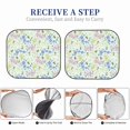 thumbnail image 6 of Salouo Honey Bees And Flowers Pattern Car Windshield Sun Shade Foldable | Front Windshield Shade for Sun, Heat and UV Rays | Interior Sun Protection-Large, 6 of 6