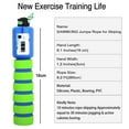 thumbnail image 5 of Tangle-Free Jump Rope with Ball Bearing Speed Cable - Adjustable Skipping Rope for Fitness - Green with blue, 5 of 8
