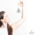 thumbnail image 2 of Matashi 24K Gold Plated Crystal Studded Christmas Tree Ornament Hanging Ornament by, 2 of 5