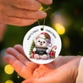 thumbnail image 4 of Duck Baby Ornament Xmas, Personalized Expecting Baby First Time Parent Gifts, Baby Duck Ornament, Custom Name Baby's First Christmas Ornament, Pregnancy Announcement Christmas Tree Decorations ziVawe, 4 of 6