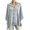 Grey, variant on Sweater Shawl Wraps for Women Button Down Capelet Cardigan Knit Cover Up Batwing Sleeves Shawl Scarf Poncho Cape