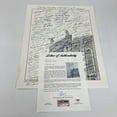 thumbnail image 2 of Mickey Mantle  Joe DiMaggio Yankees Greats Signed 16x20 Photo 127 Sigs! PSA DNA, 2 of 11