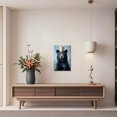thumbnail image 4 of ZHONGYUTONG Bear Bathroom Wall Art Animal with Paper Canvas Painting Funny Wilderness Bear Prints for Bathroom Decor Waterproof Restroom Decorations for Cabin Home Framed (12.00" x 18.00"), 4 of 5