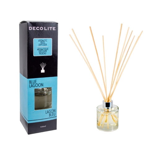 Scented Reed Diffuser, For Aromatherapy,Home Air Freshener 100ml Blue