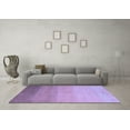 thumbnail image 3 of Ahgly Company Indoor Square Abstract Blue Modern Area Rugs, 8' Square, 3 of 4